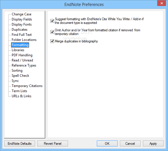 endnote for windows 10